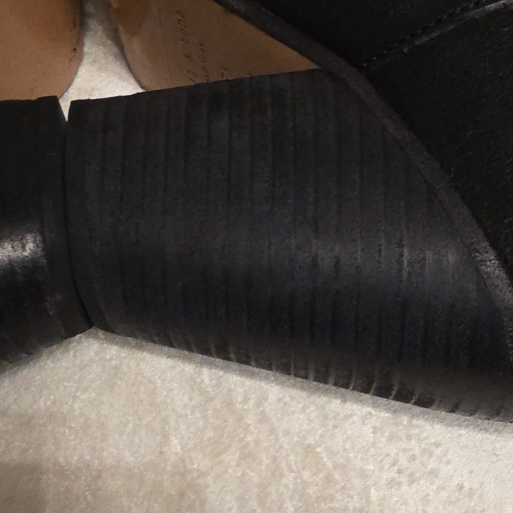 rag & bone Black Leather Ankle Booties - Picture 6 of 16